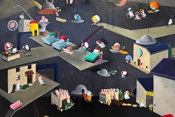 Contemporary art exhibition Edgar Plans Heart of Fearlessness at Tang Contemporary Art Hong Kong