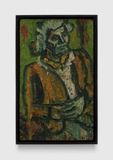 Portrait of Rosemary Peto March-April by Leon Kossoff contemporary artwork painting