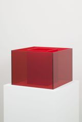 Bill SS by Larry Bell contemporary artwork sculpture