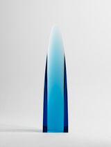 Untitled cylindrical lens by Fred Eversley contemporary artwork sculpture