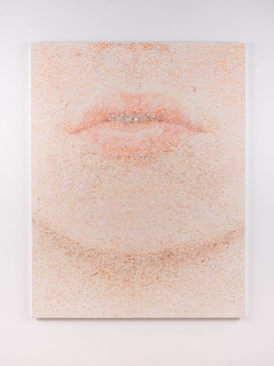 A Whole Painting Filled with Holes by Soh Souen contemporary artwork Painting