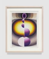 Yellow Ovum by Loie Hollowell contemporary artwork painting