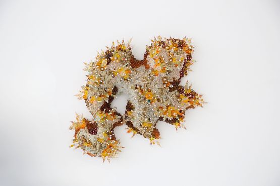 Delicate I by Sahlah Davids contemporary artwork Mixed Media