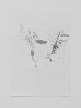 ohne Titel  no title by Peter Piller contemporary artwork works on paper drawing