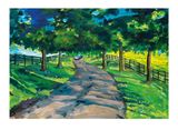 Kentucky Pathway by Bob Dylan contemporary artwork print
