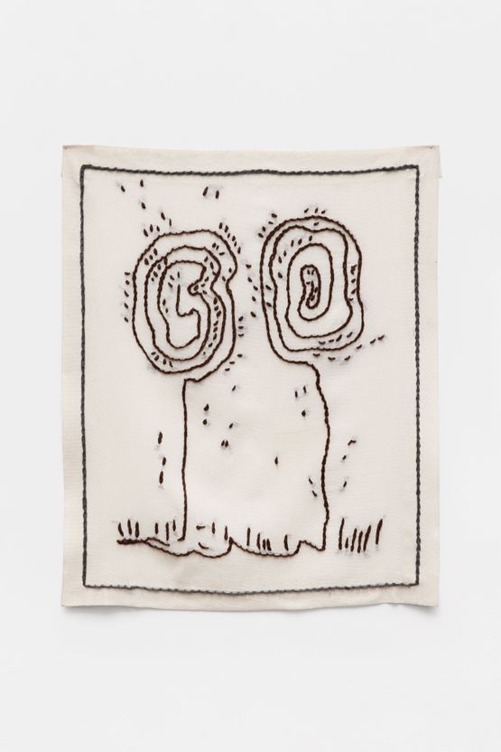 Ru cotzijal nu mocho chire ri bachik Flores de mi sombra by Edgar Calel contemporary artwork Textile