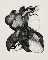 Untitled by Hedda Sterne contemporary artwork drawing works on paper