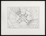 ConstructDecor 8 Chtonoid by Georg Nees contemporary artwork print