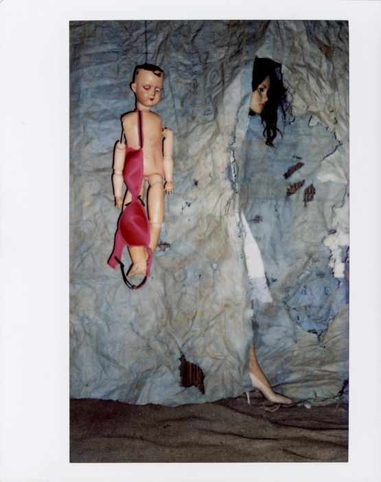 Untitled Polaroid044-1 by Roger Ballen contemporary artwork Photography