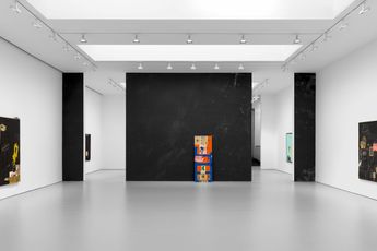 Contemporary art exhibition Raymond Saunders Post No Bills at David Zwirner New York 19th Street United States