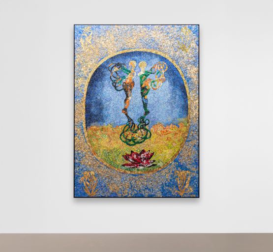The Hour Glass by Shahzia Sikander contemporary artwork Sculpture