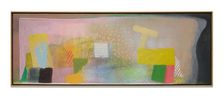 A Quiet Conversation for V and T by Robert Natkin contemporary artwork Painting
