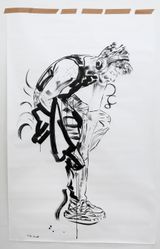 Burggasse by Erik Schmidt contemporary artwork works on paper drawing