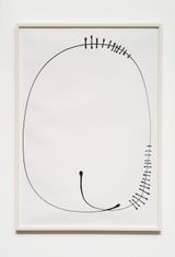 Untitles from the series Ovoides by Anna Maria Maiolino contemporary artwork painting