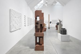 Contemporary art exhibition Pedro Reyes Glyptotek at Lisson Gallery 27 Bell Street London United Kingdom