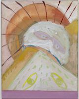A mouth a mountain by Layla Rudneva-Mackay contemporary artwork painting works on paper