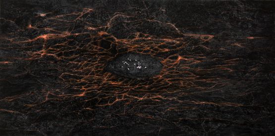 Life with documents II by Shiori Eda contemporary artwork Painting