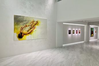 Contemporary art exhibition Akihiro Hasegawa   Yomogi  COMP at K Contemporary Tokyo Japan