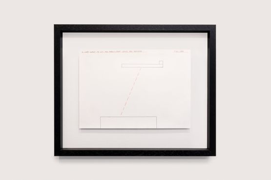 I Just Want To Let You Know I Dont Love You Any More by Tony De Lautour contemporary artwork Drawing