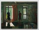 Two Friends by Xiao Jiang contemporary artwork Painting
