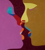 In Anticipation by Helen Beard contemporary artwork painting works on paper