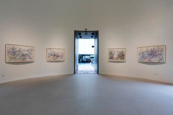 Contemporary art exhibition Janaina Tschape Contemporary counterpoint 5 at Musee de lOrangerie