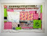 Ghost painting toldo category Authority 1 by Kristoffer Ardena contemporary artwork mixed media painting print textile