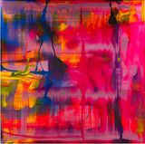 Her best feature was her thick pubic hair up and over her stomach which she kept to become a natural microclimate and aphrodisiac by Dale Frank contemporary artwork painting