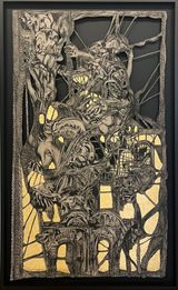 Simeon Stylites II by Kevork Mourad contemporary artwork painting