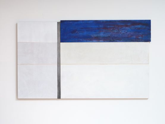 The Sea Remembering MM by James Ross contemporary artwork Painting