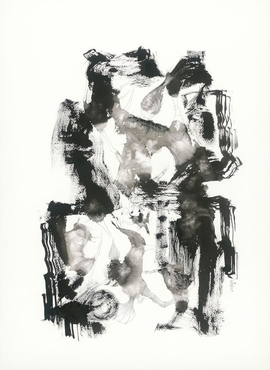The Spell of the Sensuous Gong Shi I by Chiang Yomei contemporary artwork Works on Paper