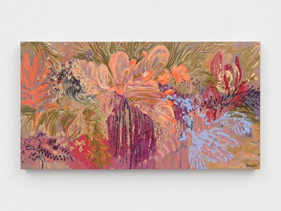 Cascade of feeling by Ileana Garcia Magoda contemporary artwork Painting
