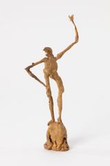 Model for Laughing Man Pile by Francis Upritchard contemporary artwork sculpture