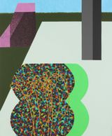 Waiting for New Day and Gray Lylics 3 by Hyunsun Jeon contemporary artwork painting