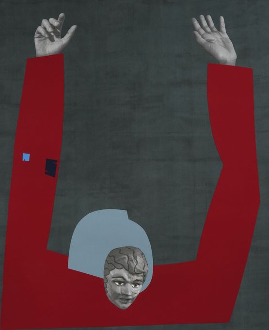 Ni los perros que jamas me olvidaron-XII by Edison Penafiel contemporary artwork Painting
