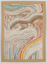 Aligned Movement by Tyler Hobbs contemporary artwork drawing painting works on paper