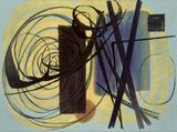 T1947-47 by Hans Hartung contemporary artwork painting