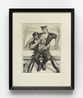 Untitled from Two Cops and Slave 2 of 2 by Tom of Finland contemporary artwork Works on Paper