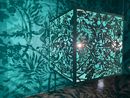 Rain Forest Teal by Anila Quayyum Agha contemporary artwork Sculpture