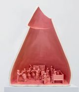 Cave Forum - Evening Performance by Zhou Xiaohu contemporary artwork sculpture