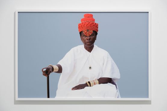 Iyami by Ishola Akpo contemporary artwork Print