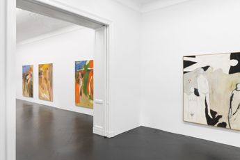 Contemporary art exhibition Robert Colescott Imagine Going to Egypt at Galerie Buchholz Berlin Germany