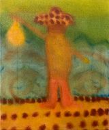 Walker by Karim Hussein contemporary artwork painting