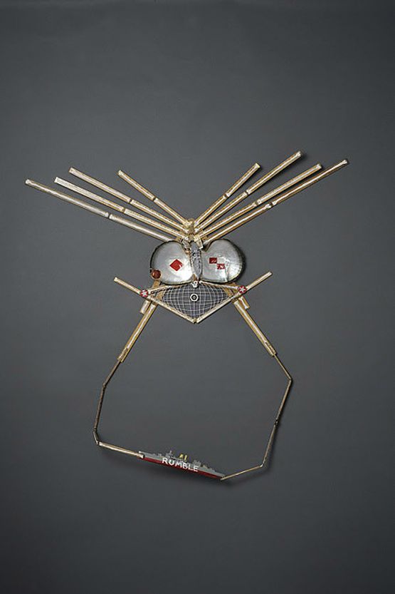 Drifter detail by Fiona Hall contemporary artwork Sculpture
