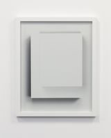 Cascading White by Shaun Waugh contemporary artwork print