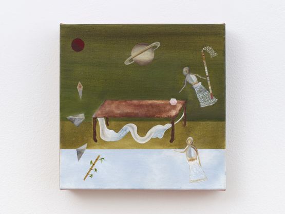 If We Speak by Rebecca Sharp contemporary artwork Painting