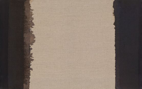 Burnt Umber  Ultramarine by Hyong-Keun Yun contemporary artwork Painting