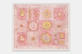Sentier pour un soi negatif damier by Achraf Touloub contemporary artwork works on paper