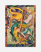 Tangled Beings by Emma Talbot contemporary artwork painting