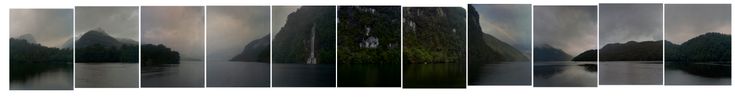 Nine Fathoms Passage 27. 6. 2014 - 1. 7. 2014. After William Hodges Waterfall in Dusky Bay with a Maori Canoe 1775-7 by Mark Adams contemporary artwork Photography